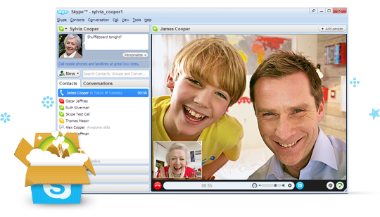 skype