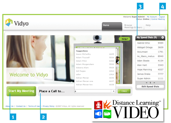 Vidyo Portal