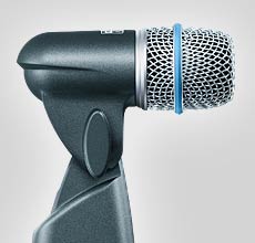 Shure. Micrófonos Beta.