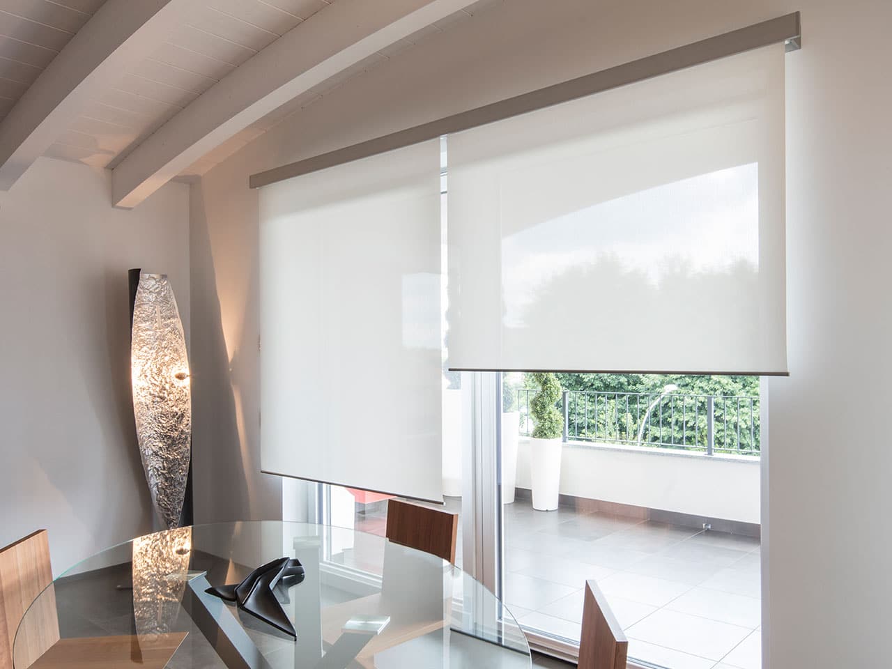 Una combinación perfecta entre estilo y tecnología. Qmotion persianas automatizadas