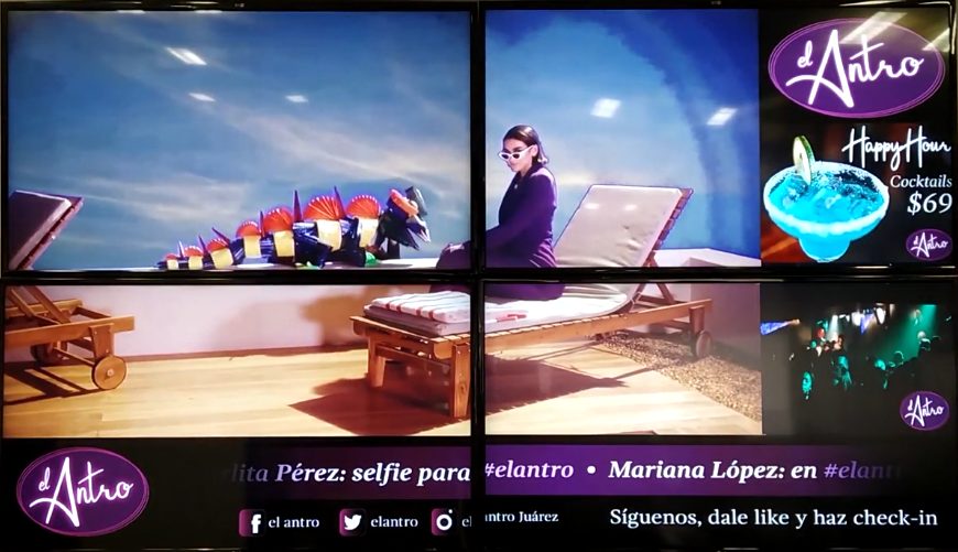 video wall para señalización digital