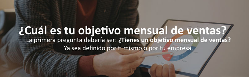 objetivo mensual de ventas